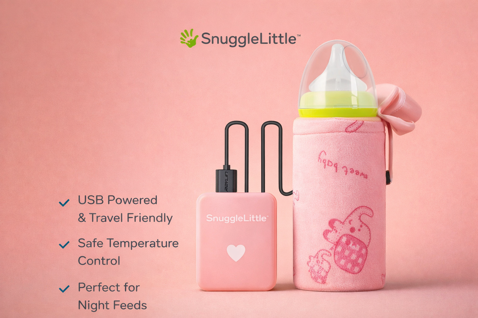 SnuggleLittle™ Smart Bottle Warmer