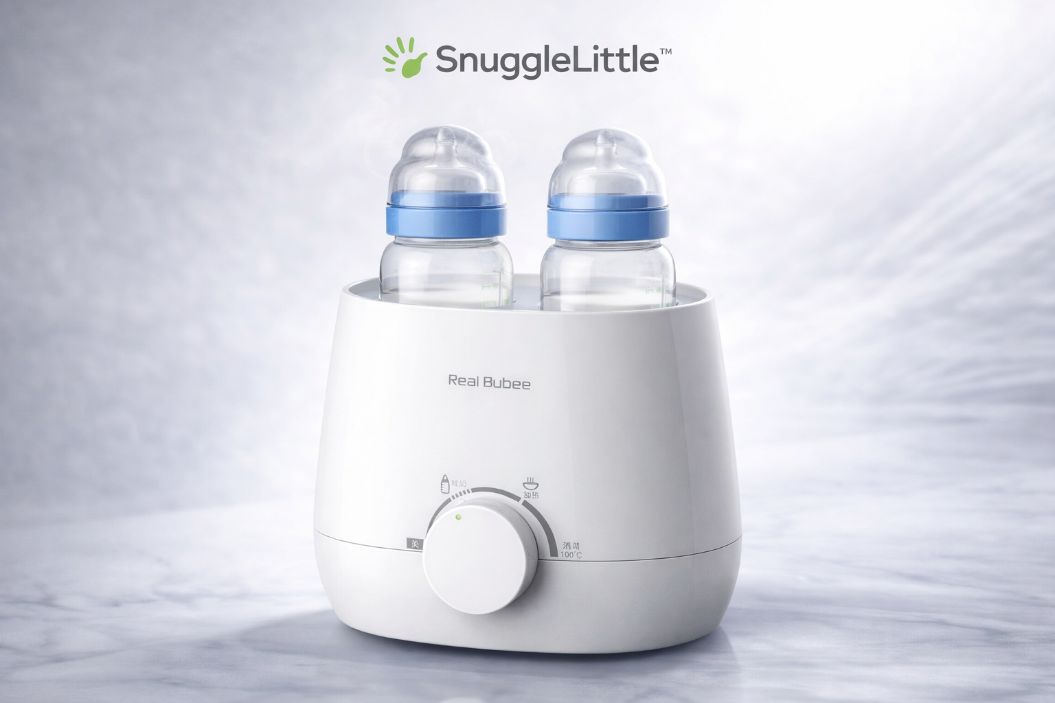 🍼 WarmNest™ Dual Bottle Warmer