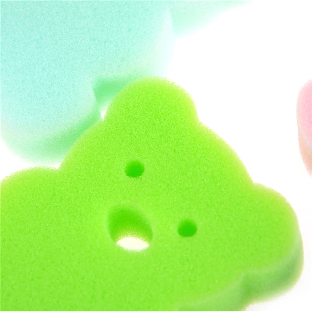 New Baby Infant Shower Wash Bath Brushes Towel Accessories Child Bath Brushes Sponge Rub Sponge Cotton Rubbing Body