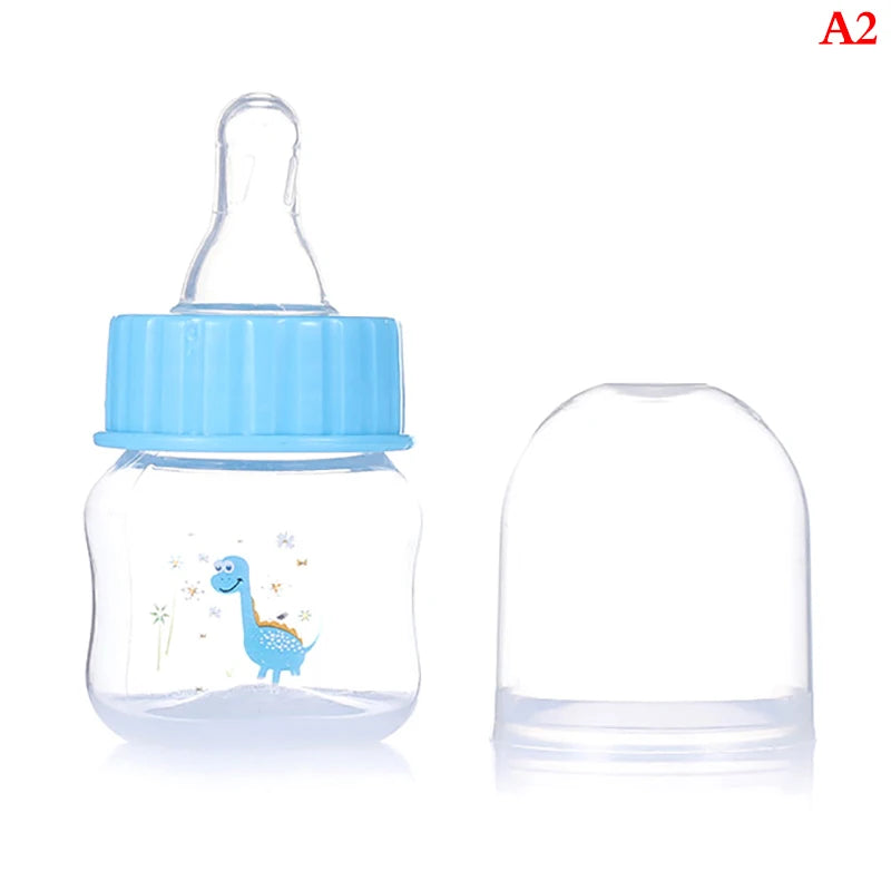 50ML Baby Newborn Mini Portable Feeding Nursing Bottle BPA Free Safe Infant Nursing Nipple Care Feeder Fruit Juice Milk Bottles