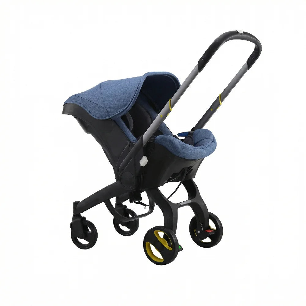 Babyfond 4-in-1 Baby Stroller & Car Seat | Convertible, Compact Fold  for Newborn-Toddler All-in-One Travel System