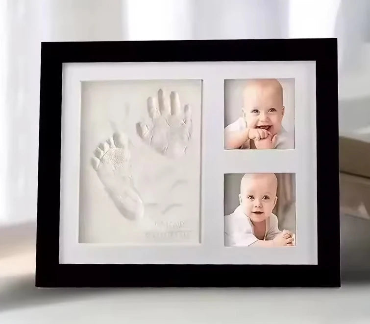 Baby Hands and Footprints Clay Photo Frame Create Lasting Memories with This Baby Hand and Footprints Kit Gifts for Boys Girls