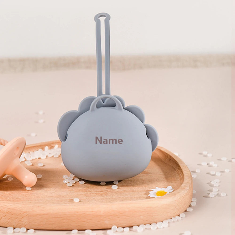 Free Name Engraving Storage Pouch Pacifier Case Custom Name Engraving Unisex Gift