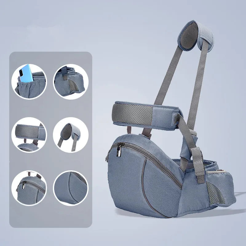Ergonomic Baby Carrier Hip Seat , Portable Infant Sling