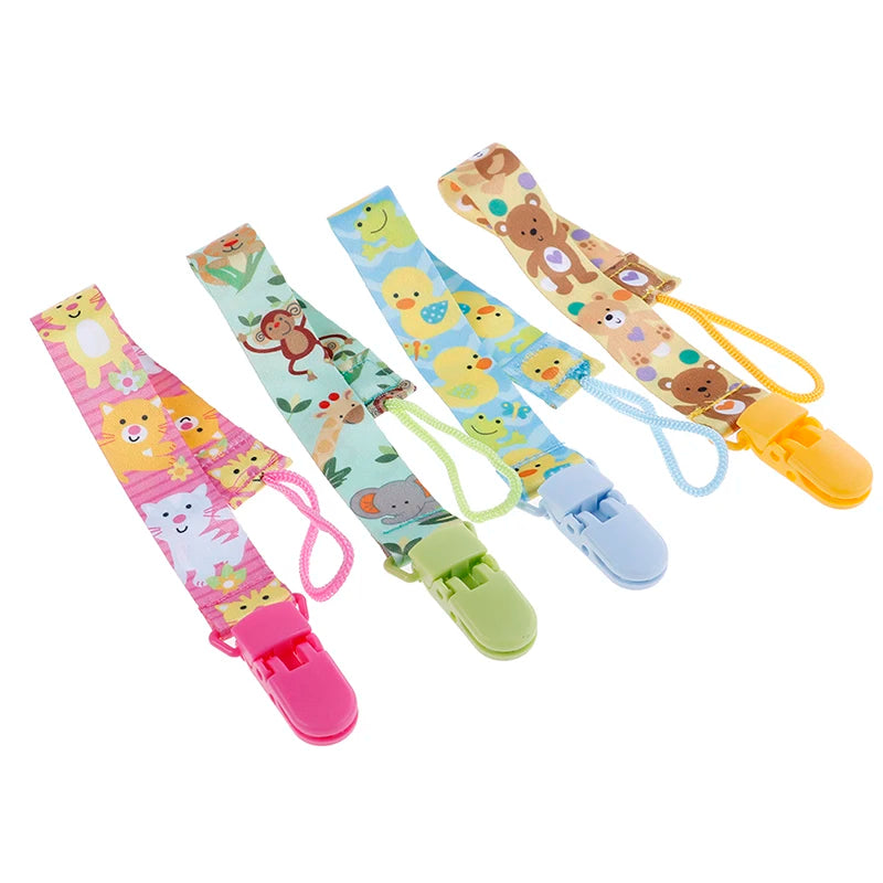 The New Baby Pacifier Clip Chain Dummy Holder For Nipples Children Pacifier Clips Pacifier Holder Adjustable Holder for Nipples