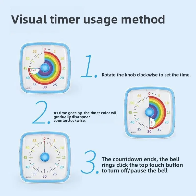 Digital Timer Timer Children Kitchen Accessories Stop Watch Stopwatch Minuteur Gadgets 2025 Pomodoro Clock Tomato Children's Egg