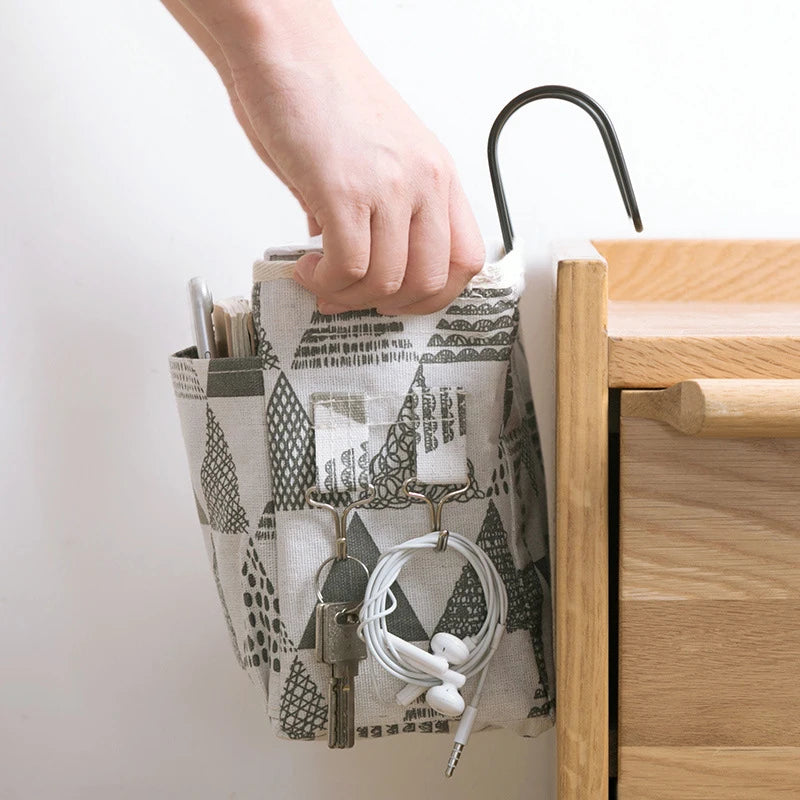 Portable Baby Crib Organizer – Hanging Baby Care Storage Bag