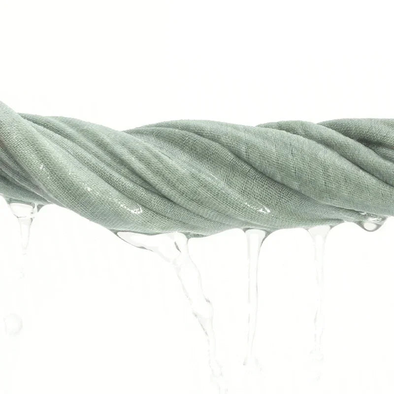 5Pcs Baby Cotton Washcloth Newborn Burp Cloth Square Towels 6-Layer Pure Cotton Soft Absorbent Gauze Cotton Baby Towels