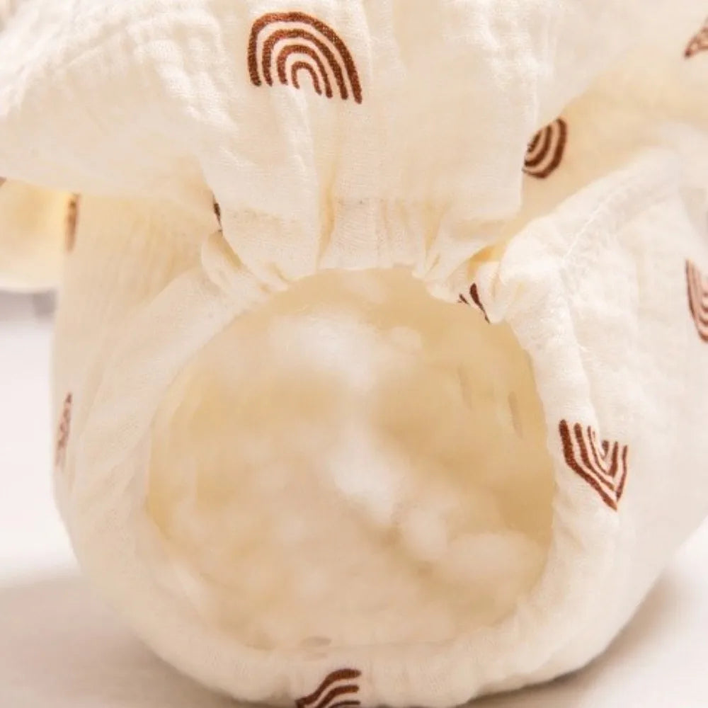 Comfortable Cotton Gauze Baby Training Pants Breathable Leakproof Diaper Pants Absorbent Washable Baby Diapering Toddler Use