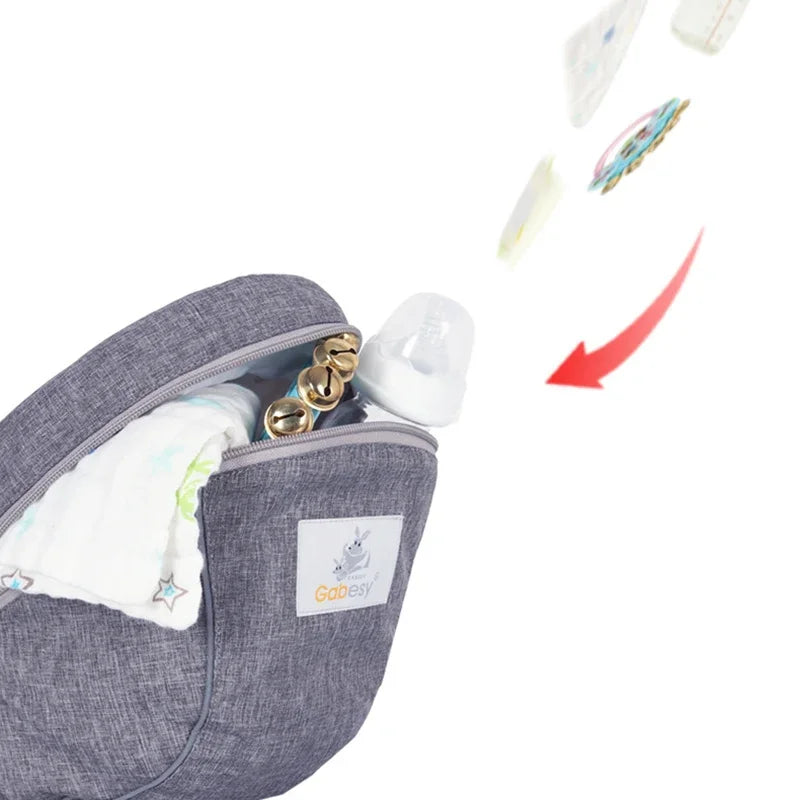 Ergonomic Baby Carrier Hip Seat , Portable Infant Sling