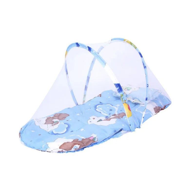 Baby Bed Mosquito Net Baby Bed Crib Folding Net Mosquito Net Mattress Pillow Suit Newborn Cradle Mesh Tent Net Baby Bedding