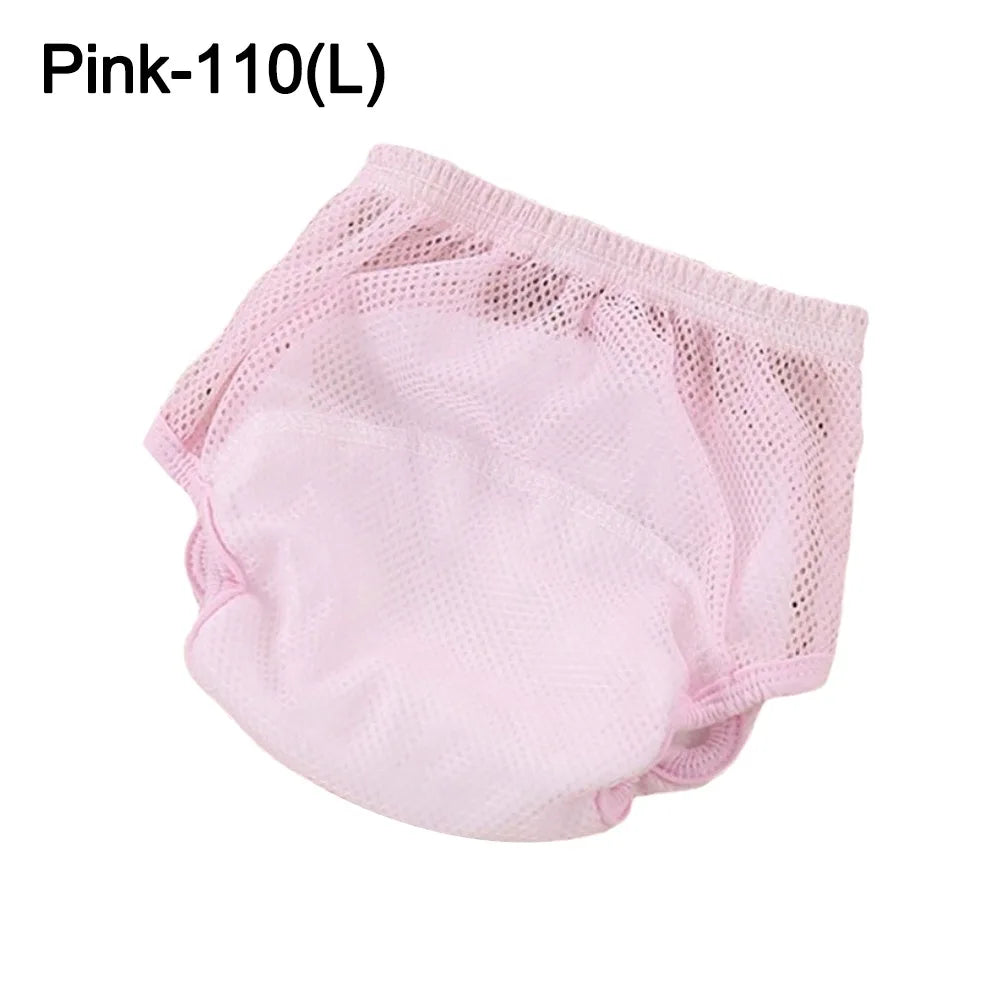 Soft Cotton Baby Training Pants Waterproof Breathable Baby Washable Diaper Absorbent Leakproof Reusable Nappies for Boys Girls