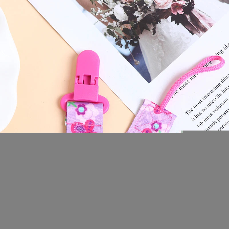 The New Baby Pacifier Clip Chain Dummy Holder For Nipples Children Pacifier Clips Pacifier Holder Adjustable Holder for Nipples