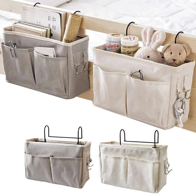 Portable Baby Crib Organizer – Hanging Baby Care Storage Bag