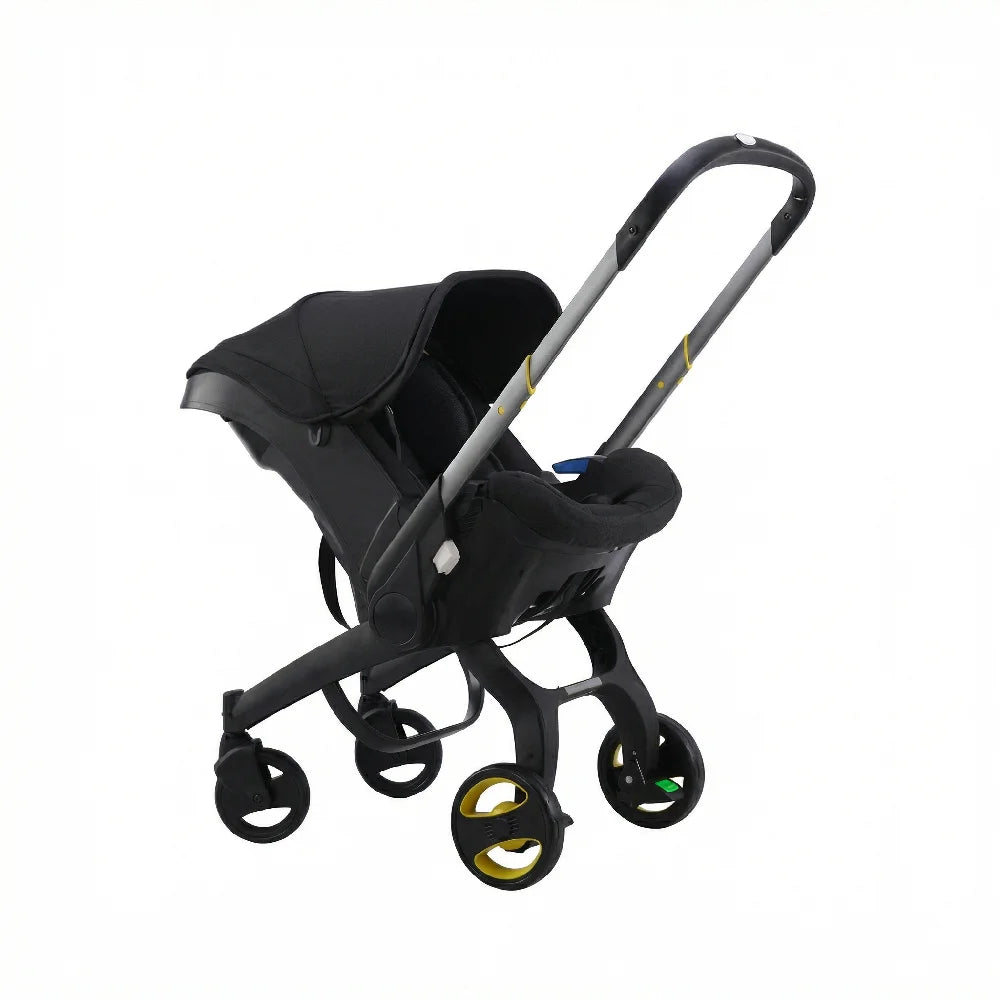 Babyfond 4-in-1 Baby Stroller & Car Seat | Convertible, Compact Fold  for Newborn-Toddler All-in-One Travel System