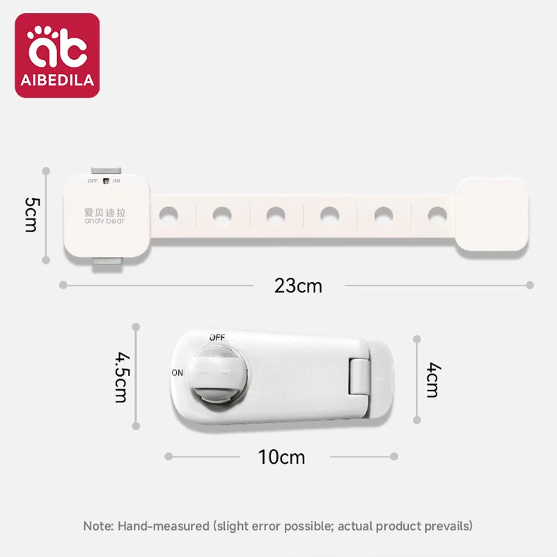 AIBEDILA Baby Safety Cabinet Drawer Locks  Adhesive Childproof Latches Straps for Drawer Door Baby Proofing Home Safety Locks