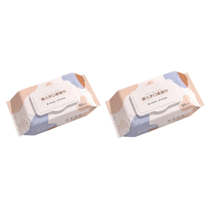 Clean Baby Hand and Mouth Non-woven Babies Wipes Wet Towel for Baby Skin Care Household Wash Face Wet Tissue for Cleaning & Care