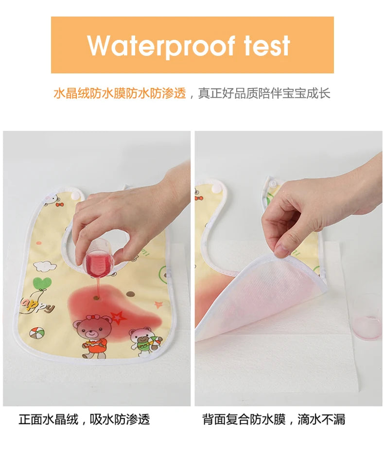 Baby Bibs for Children – Waterproof Feeding & Burp Bibs