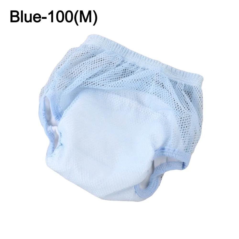 Soft Cotton Baby Training Pants Waterproof Breathable Baby Washable Diaper Absorbent Leakproof Reusable Nappies for Boys Girls