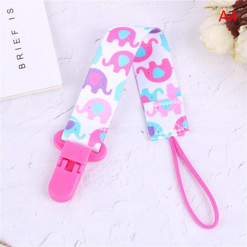 The New Baby Pacifier Clip Chain Dummy Holder For Nipples Children Pacifier Clips Pacifier Holder Adjustable Holder for Nipples