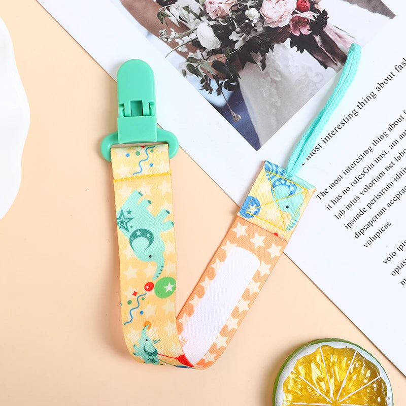 The New Baby Pacifier Clip Chain Dummy Holder For Nipples Children Pacifier Clips Pacifier Holder Adjustable Holder for Nipples