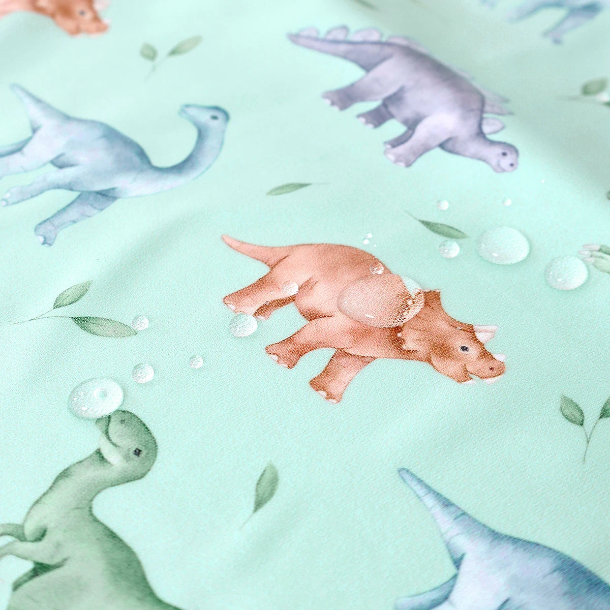 1Pc 100%Polyester Waterproof Highchair Coverall Baby Feeding Bib Long Sleeve Eating Smock Bib for 0-2Years Babies