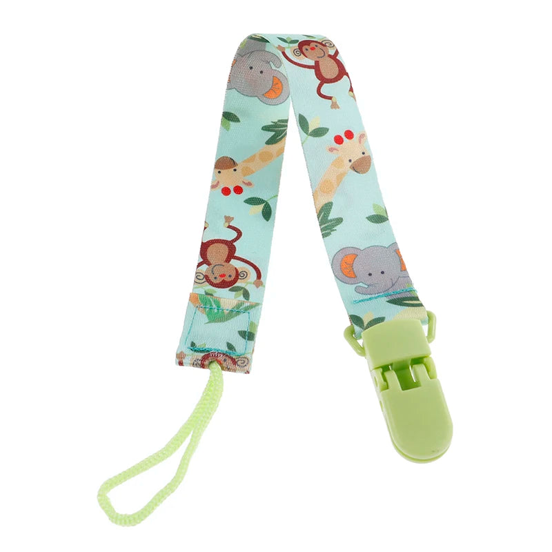 The New Baby Pacifier Clip Chain Dummy Holder For Nipples Children Pacifier Clips Pacifier Holder Adjustable Holder for Nipples