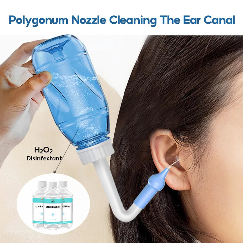 MAMIJOY 300ML Nasal irrigator Nasal Rinse Bottle Nasal Wash Cleaner Nose Protector Avoid Allergic Rhinitis Adults Children Neti