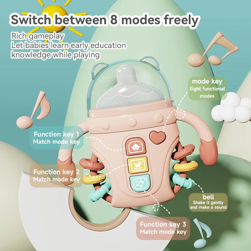 🧸 SnuggleLittle™ Interactive Sensory Bottle Toy