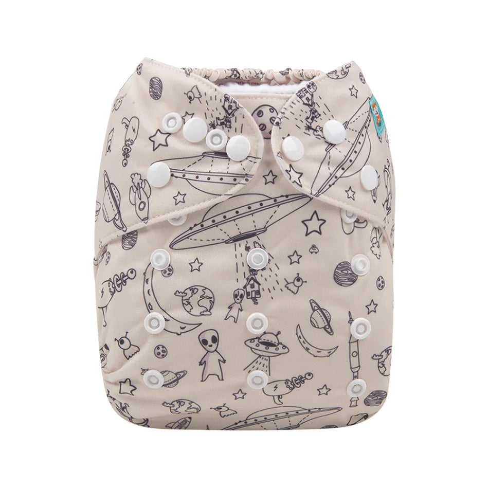 U Pick ALVABABY Ecological Diaper Comfortable And Soft Baby Cloth Nappy Reusable Cloth Diapers Baby with 1pc Diaper Insert