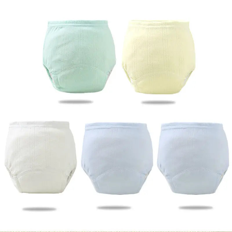 Reusable Elinfant Ecological Baby Diaper Training Pants Waterproof Washable Cotton Cleanliness Learning Panties Breathable Cloth