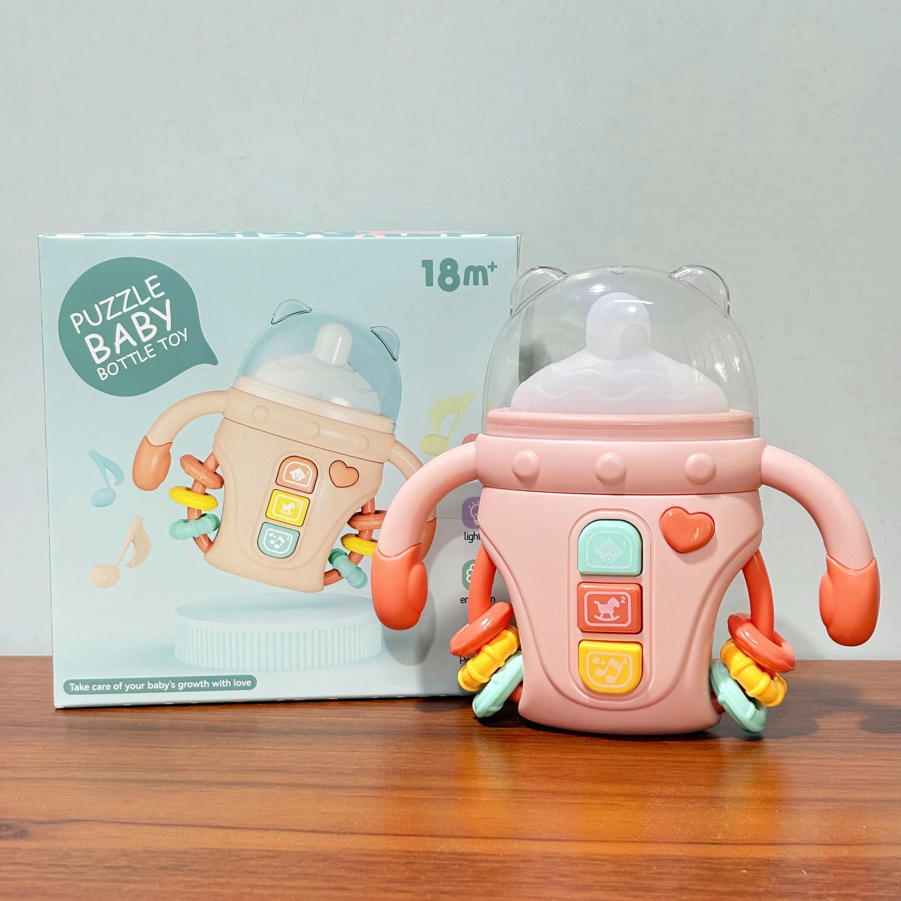 🧸 SnuggleLittle™ Interactive Sensory Bottle Toy