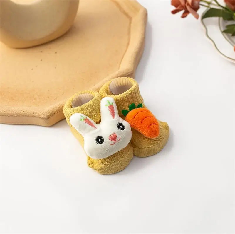 Cute Baby Boy Socks Anti‑Slip Cotton Toddler Floor Socks