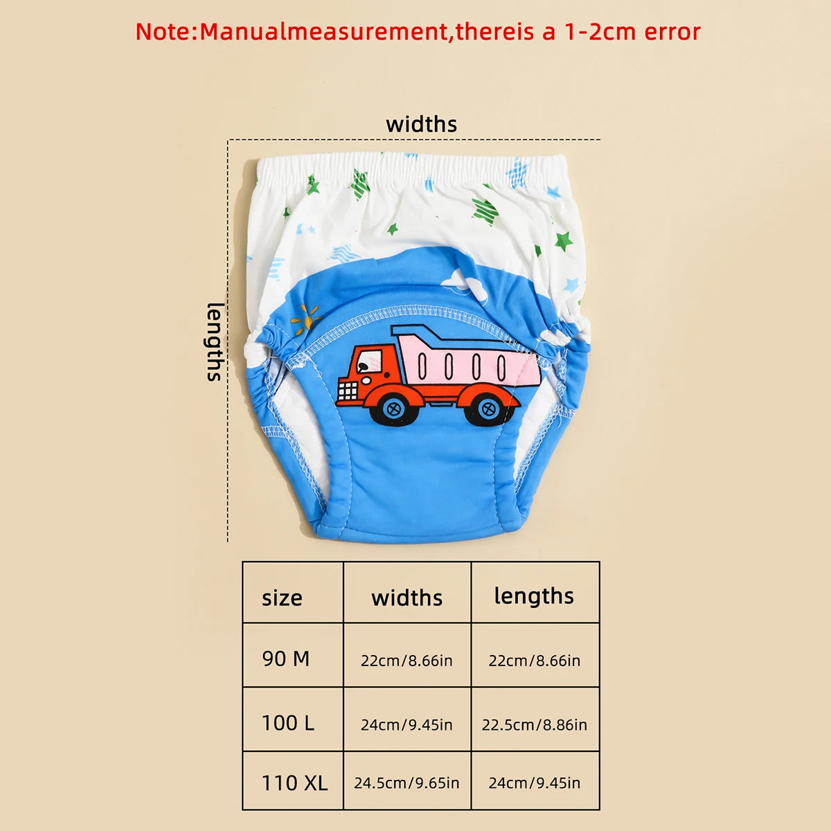 Baby Waterproof Diapers Pee Shorts – Reusable Training Pants