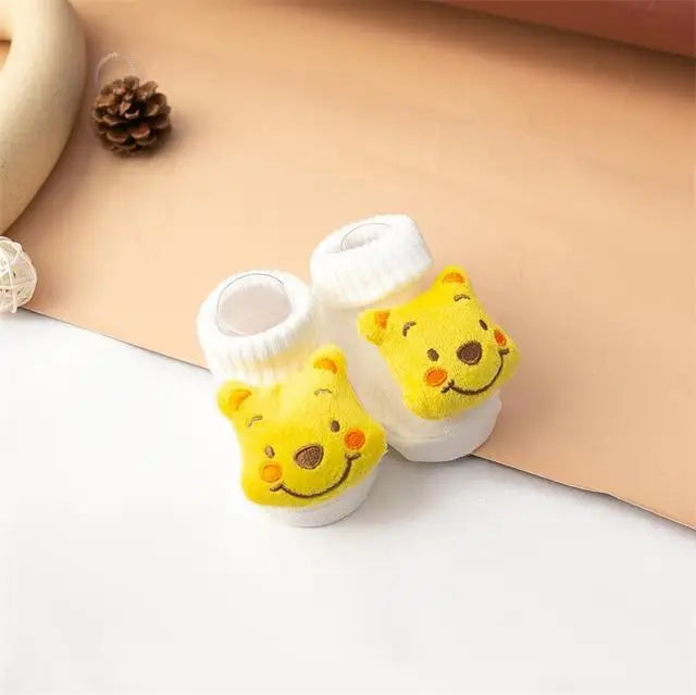 Cute Baby Boy Socks Anti‑Slip Cotton Toddler Floor Socks