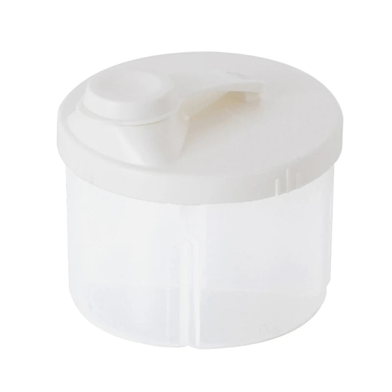 Portable Reusable Baby Food Storage Box Snacks Cups 4 Compartments Formula Dispenser Newborn Milk Powder Organizer