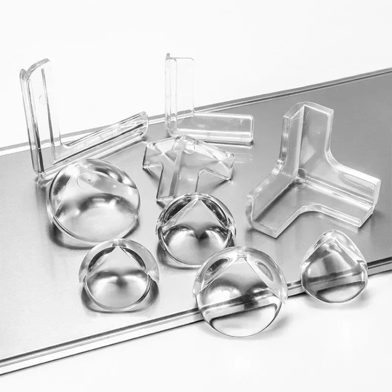 16Pcs Soft and Durable Rubber Corner Protectors Safe from Table Corners child safety Edge Protection Cover