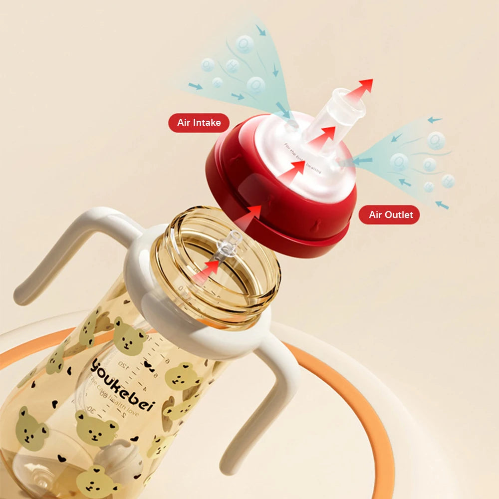 🧸 SnuggleLittle™ Toddler Training Straw Cup