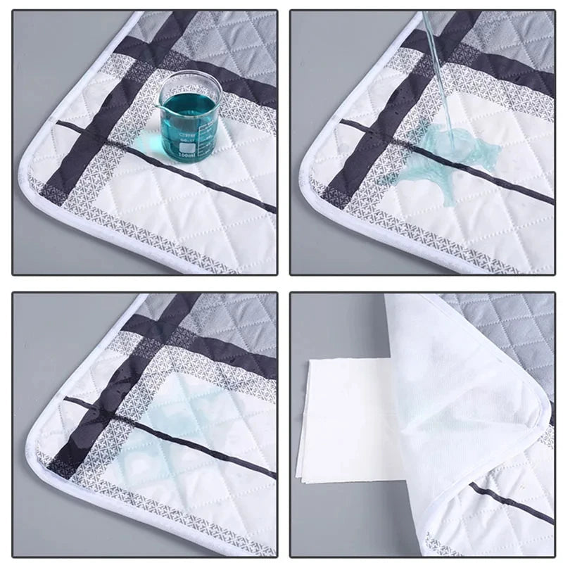 Washable Baby Urine Mat Cute Breathable Bed Protector