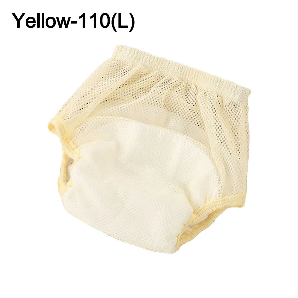 Soft Cotton Baby Training Pants Waterproof Breathable Baby Washable Diaper Absorbent Leakproof Reusable Nappies for Boys Girls