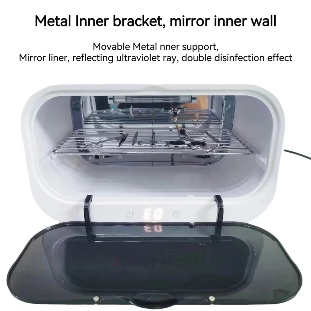 110V/220V Ozone Ultraviolet Disinfection Cabinet Baby Bottle Sterilizer UV Disinfection Toolbox Medical Equipment Tool