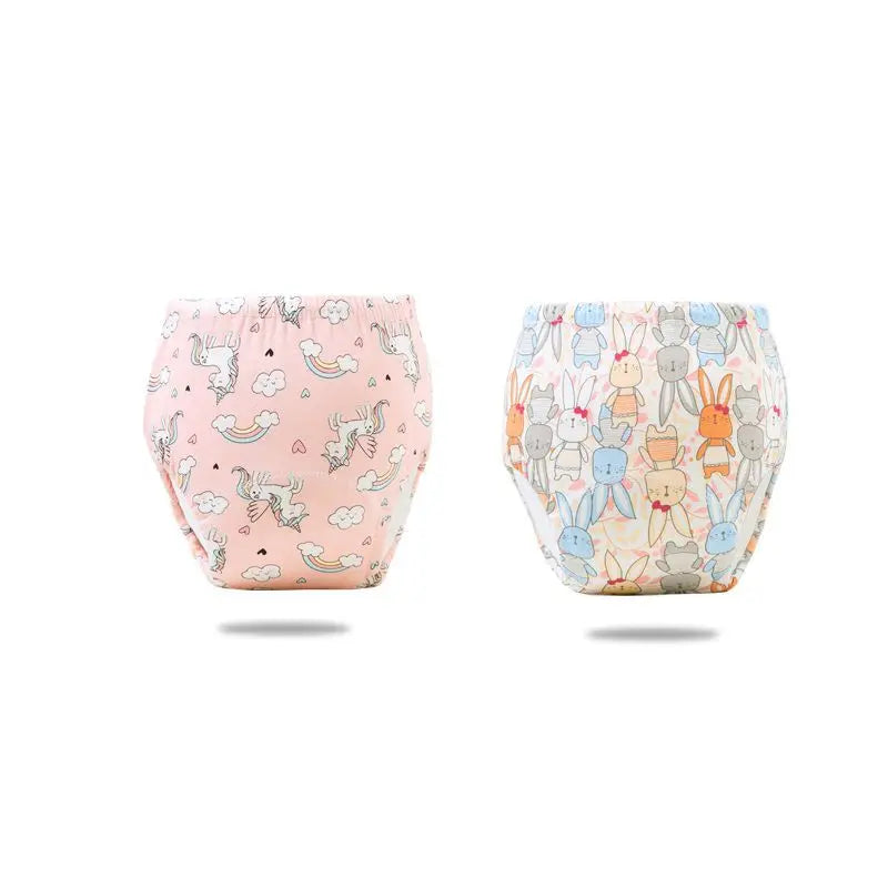 Reusable Elinfant Ecological Baby Diaper Training Pants Waterproof Washable Cotton Cleanliness Learning Panties Breathable Cloth