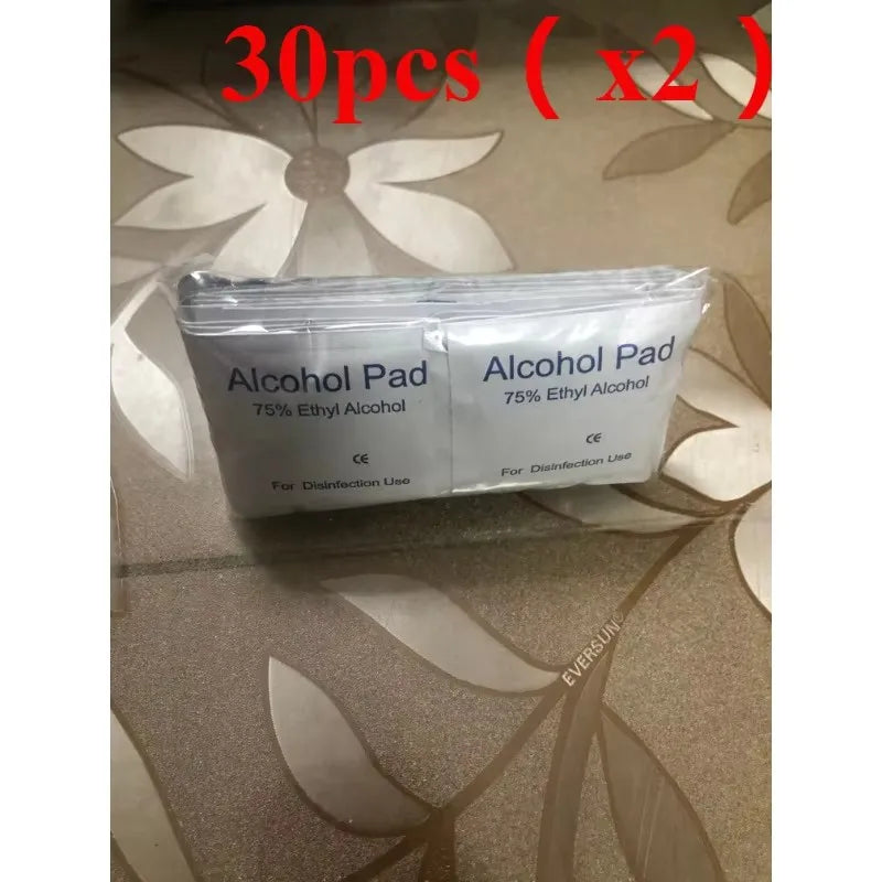 Portable individually packaged 75% alcohol cleaning wipes, suitable for mobile phones, tableware,public handrails, nails,toilets