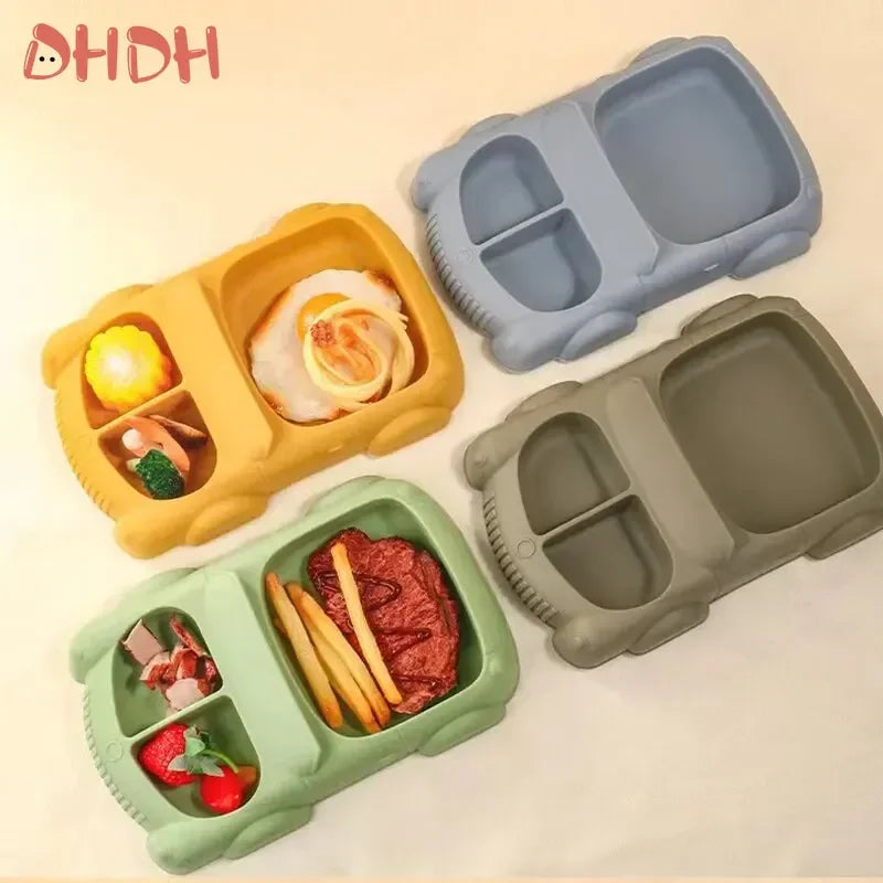 🥣 SnuggleLittle™ Premium Silicone Feeding Set