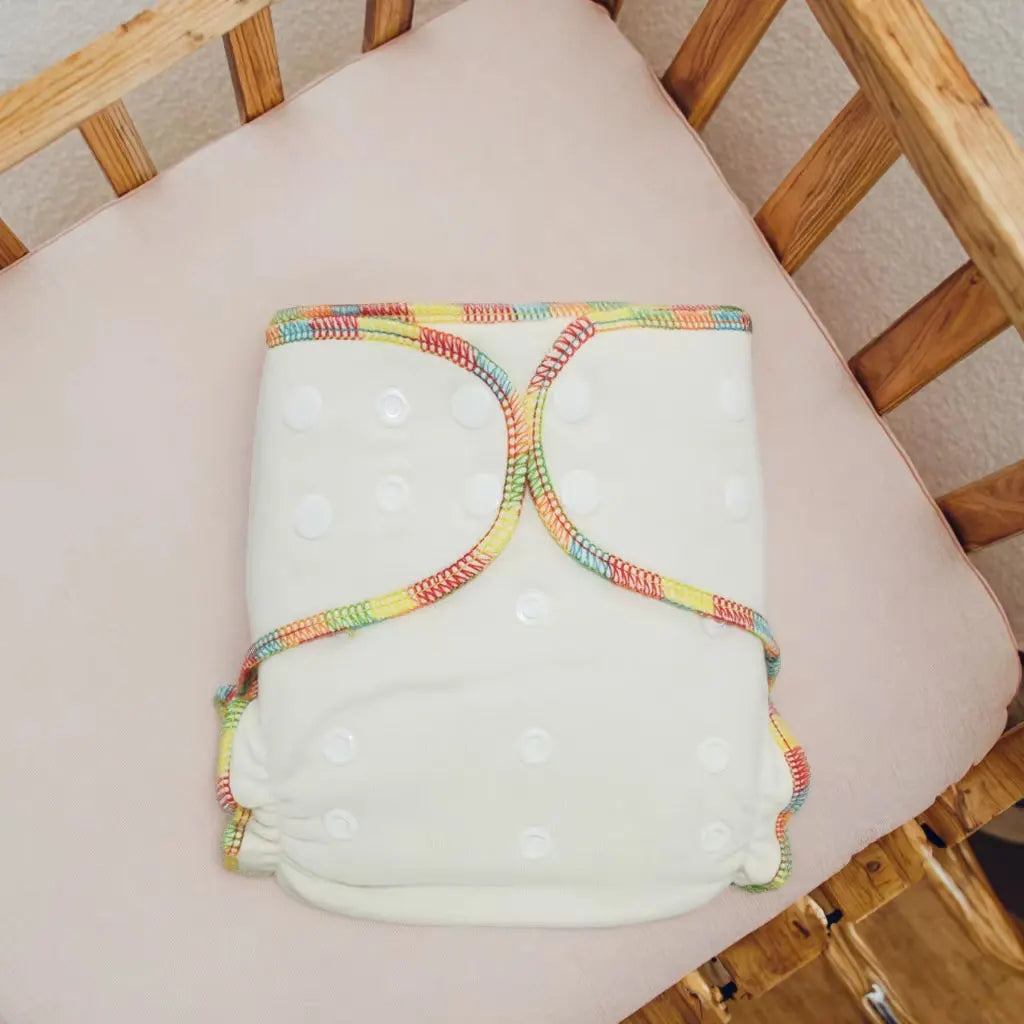 EezKoala ECO-Friendly  OS Hybrid Fitted Cloth Diaper Reusable Night AIO&AI2 Baby Nappy Washable Hemp Cotton Cloth Diaper