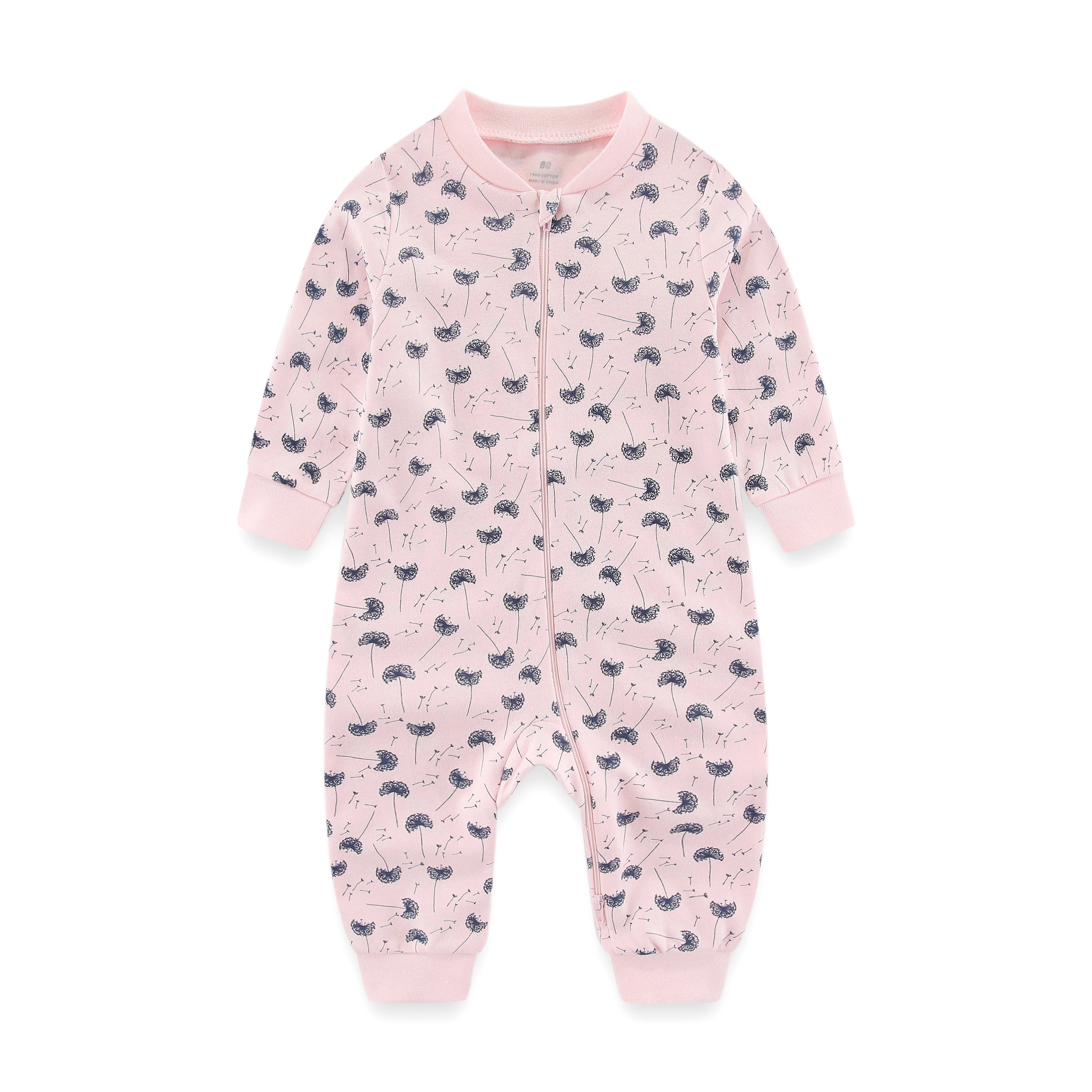 Newborn Baby 2-Way Zipper Romper