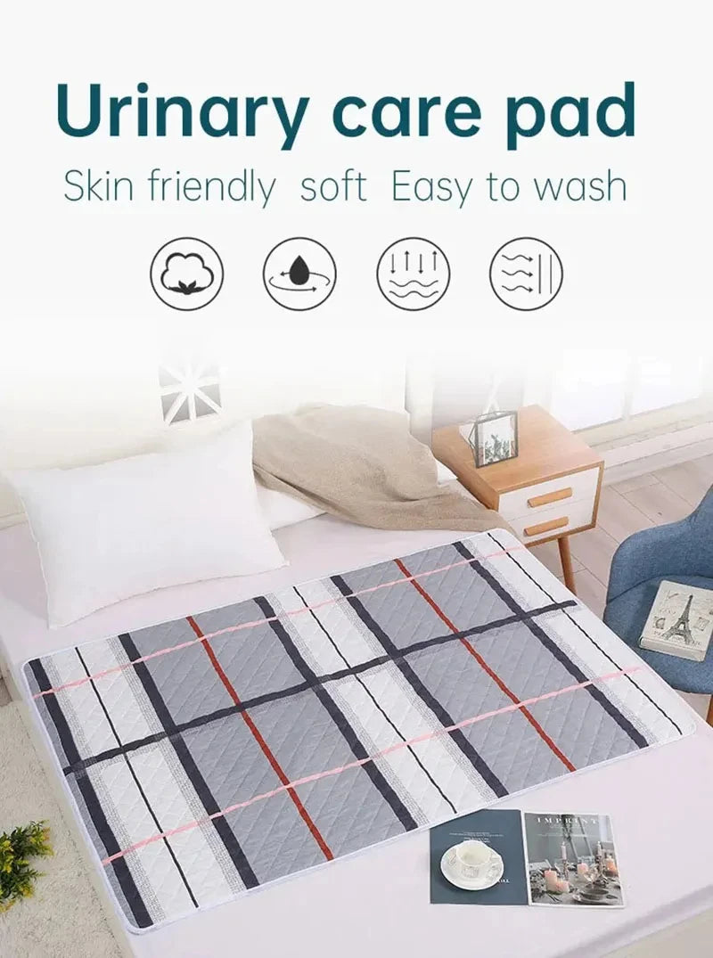 Washable Baby Urine Mat Cute Breathable Bed Protector