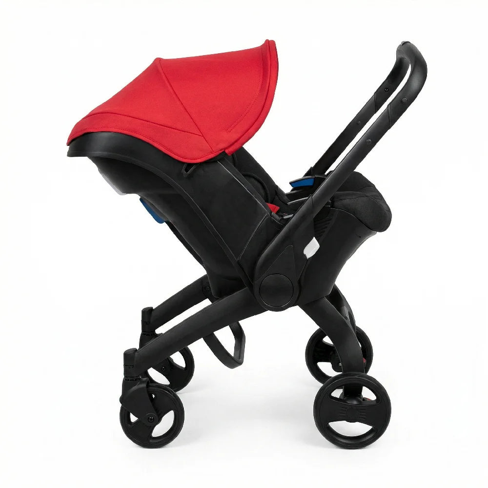 Babyfond 4-in-1 Baby Stroller & Car Seat | Convertible, Compact Fold  for Newborn-Toddler All-in-One Travel System