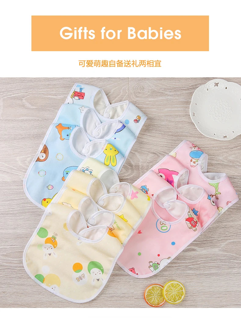 Baby Bibs for Children – Waterproof Feeding & Burp Bibs