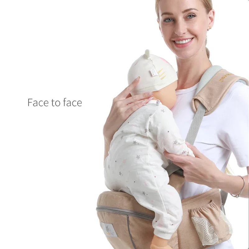 Ergonomic Baby Carrier Hip Seat , Portable Infant Sling